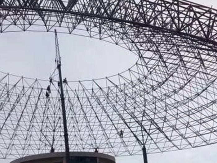 本溪篮球馆球形网架厂家价格